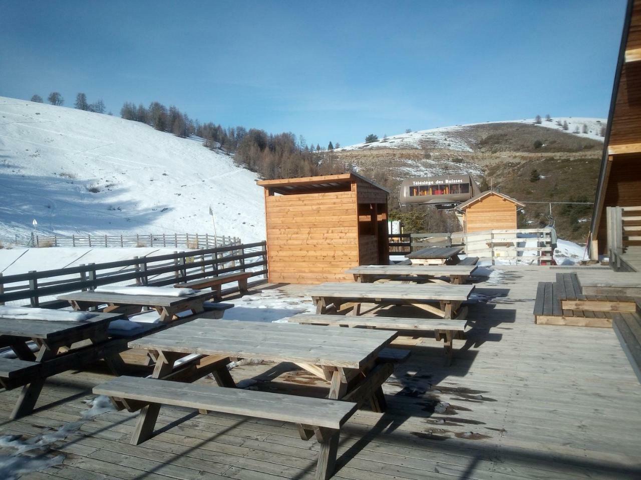 Le Chalet Des Buisses 호텔 Roubion 외부 사진